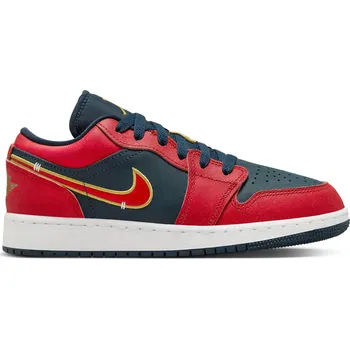 Pánská obuv Jordan 1 Low Armory Navy Sport Red (GS) Velikost: 38.5 FQ7380-400