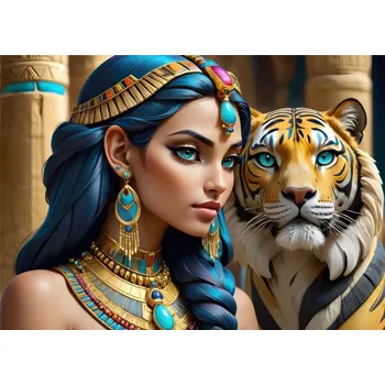 Puzzle Puzzle Egyptské přátelství 300 dílků BLUEBIRD