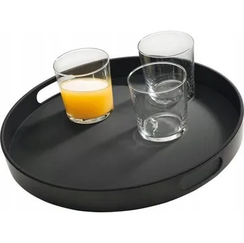 Aps tác "Bistro", servírovací tác, černý,