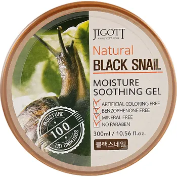 Tělové mléko Hydratační gel s výtažkem ze šnečího mucinu - Jigott Natural Black Snail Moisture Soothing gel