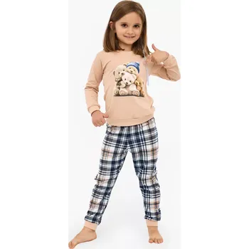 Chlapecké pyžamo Dívčí pyžamo Cornette Kids Bears 594/187 velikost 110/116