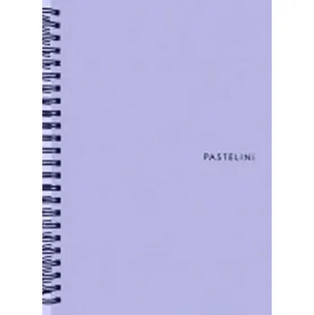 Zápisník Twin wire blok A5 PP PASTELINI modrá
