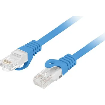 Datový kabel Lanberg | PATCHCORD CAT.6 UTP LSZH CU 0,25M MODRÝ