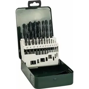 Vrták 19dílná sada vrtáků do kovu HSS-R, DIN 338 1,0; 1,5; 2,0; 2,5; 3,0; 3,5; 4,0; 4,5; 5,0; 5,5; 6,0; 6,5; 7,0; 7,5; 8,0; 8,5; 9,0; 9,5; 10,0 mm BOSCH 2609255032
