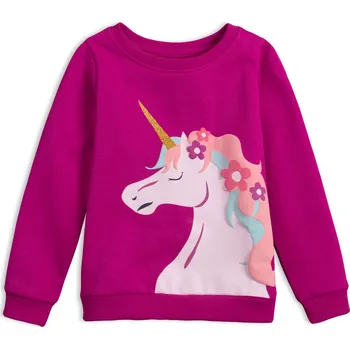 Dívčí mikina Dívčí mikina LEMON BERET JEDNOROŽEC růžová Velikost: 128