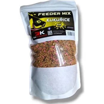 Nástraha DK Fishing - Krmítková směs Feeder mix vlhčený KUKUŘICE 1kg