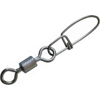 ICE FISH - karabina s obratlíkem MONSTER 2/0 70kg