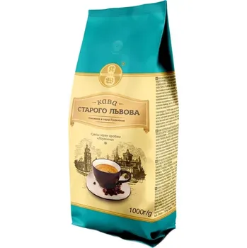 Káva Káva v zrnách Arabika Líguminná 1kg Káva Starého Lvova