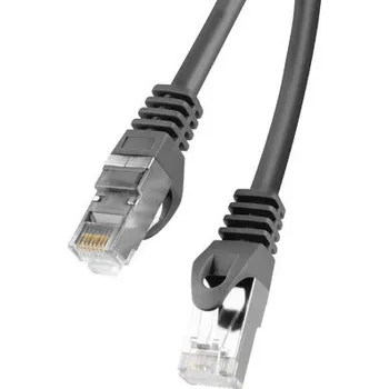 Datový kabel Lanberg | PATCHCORD CAT.6 FTP 1M BLACK