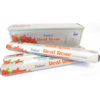 Čajovna TULASI Vonné tyčinky REAL ROSE, 20 ks