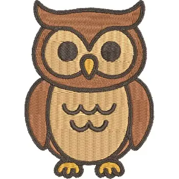 Textilie Vyšívací vzor sova 01