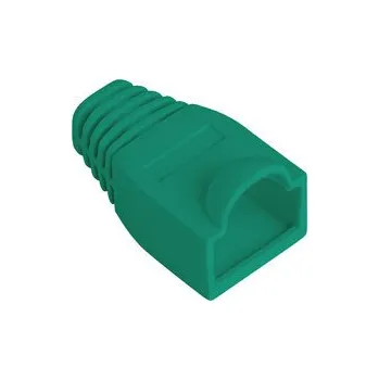 Konektor Lanberg | Ochrana RJ45 (BOOT CAP) ZELENÁ (100-PACK)