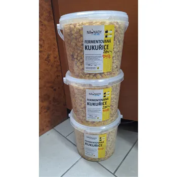 Návnadová surovina Návnady - Fermentovaná kukuřice kbelík 4,2kg