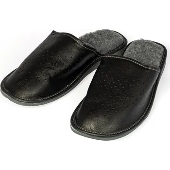 Pánské pantofle Pánské pantofle zateplené Mára black 44
