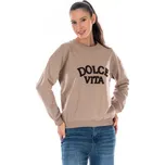 Dámská mikina BENJI Světle hnědá uni