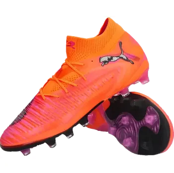 Kopačky Pánské kopačky lisovky Puma Future 8 Ultimate AG oranžové
