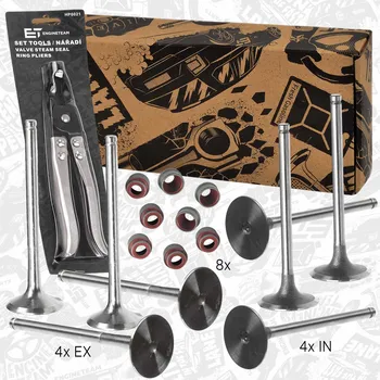 Ventil motoru Sada ventilů, sací/výfukový ventil ET ENGINETEAM VS0023VR2