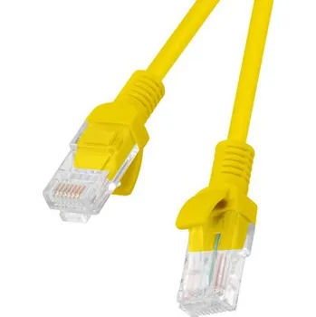 Datový kabel Lanberg | PATCHCORD CAT.5E UTP 1,5M ŽLUTÝ