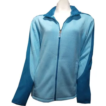 Dámská mikina xcena Dámská mikina fleece tyrkysová Velikost: L