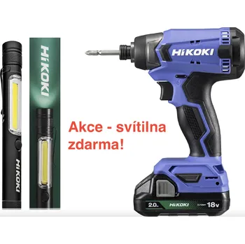 HiKOKI (Hitachi) WH18DAWCZ Aku rázový utahovák LIMITOVANÁ EDICE: FIALOVÁ