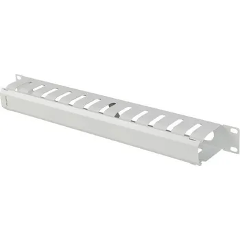 Racková skříň Lanberg | 19" CABLE MANAGMEMENT METAL 1U TYPE A GREY