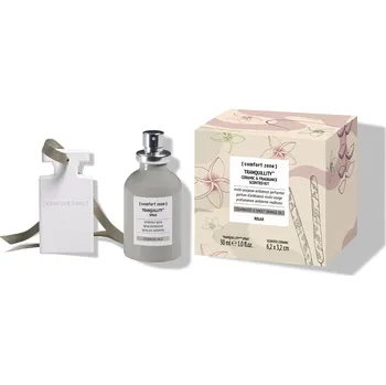 Sprchový gel [ comfort zone ] TRANQUILLITY dárkový set s keramickou dekorací a vůní
