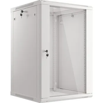 Serverovna Lanberg | 19" RACKOVÁ SKŘÍŇ PRO MONTÁŽ NA STĚNU 18U/600X600 (FLAT PACK) ŠEDÁ V2