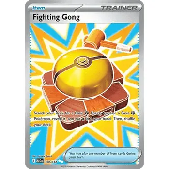 Společenská hra Pokémon MEG 168/132 Fighting Gong - Mega Evolution Stav: Near Mint