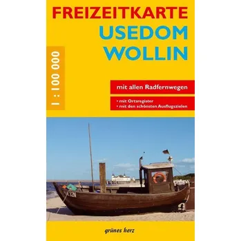 Freizeitkarte Usedom, Wollin