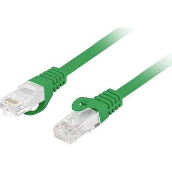 Datový kabel Lanberg | PATCHCORD CAT.6 UTP LSZH CU 20M GREEN