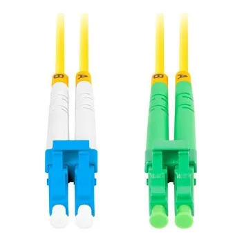 Datový kabel Lanberg | OPTICKÝ PROPOJOVACÍ KABEL SM LC/APC-LC/UPC DUPLEX 1M LSZH G657A1 3.0MM ŽLUTÝ