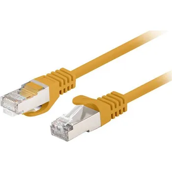 Datový kabel Lanberg | PATCHCORD CAT.6 FTP 0,25M ORANŽOVÝ