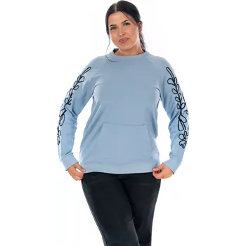 Dámská mikina Dámská mikina LOLA Světle modrá uni