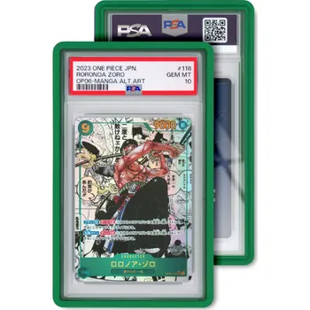 Sběratelská karetní hra GradedGuard PSA Card Case - Green