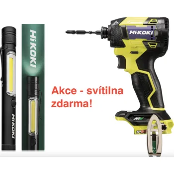 HiKOKI (Hitachi) WH36DD Aku MV rázový utahovák LIMITOVANÁ EDICE: SPIDER YELLOW