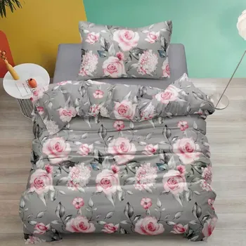 Povlečení NOVINKA 2025! Exkluzivní oboustranné Bavlněné povlečení s 3D efektem 140x200/70x90 cm - ALBA