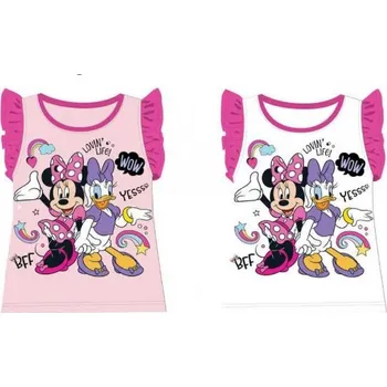 Dívčí tričko MINNIE, MICKEY TRIČKO MINNIE 021 - růžový mix AKCE Barva: 021 - růžový mix, Velikost: 122