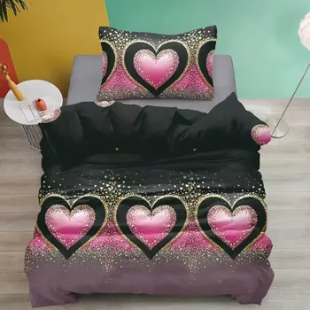 Povlečení NOVINKA 2025! Exkluzivní oboustranné Bavlněné povlečení s 3D efektem 140x200/70x90 cm - ESPERANZA