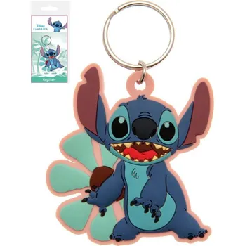 Klíčenka dětská gumová Disney Stitch přívěsek na klíče