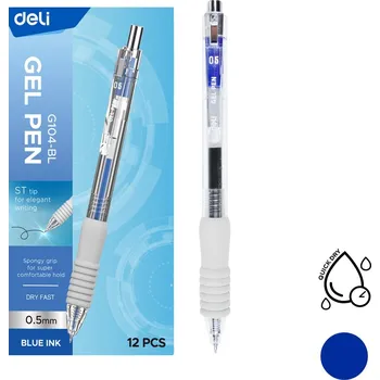 Propiska gelová Deli EG104-BL modrá