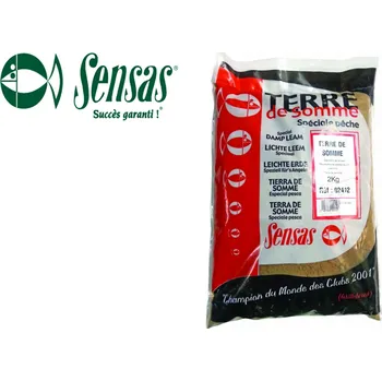 Návnadová surovina Hlína do krmení Sensas Terre de Somme - Jezero - 2kg