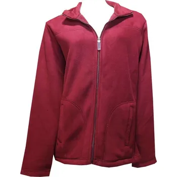 Dámská mikina xcena Fleecová teplá mikina barvy vínové Velikost: XXXL