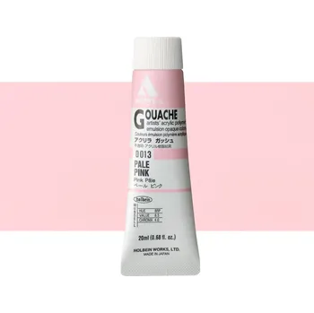 Vodová barva Akryl kvašová barva Holbein - Pale Pink Balení: 20 ml