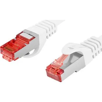 Kabel Lanberg | PATCHCORD CAT.6 S/FTP LSZH CU 3M WHITE