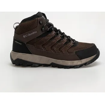Dámská běžecká obuv Columbia Strata Trail Mid WP (cordovan/granite purple) 40, hnědá