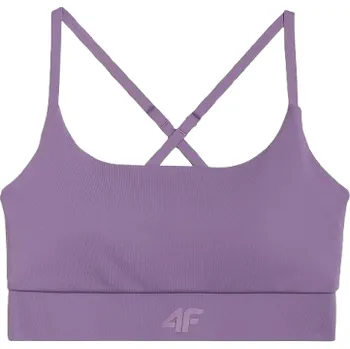 Dámské spodní prádlo Podprsenka 4F Sport Bra F173 Velikost podprsenky: L / Barva: fialová
