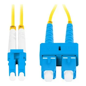 Datový kabel Lanberg | OPTICKÝ PATCHCORD SM SC/UPC-LC/UPC DUPLEX 2M LSZH G657A1 3.0MM ŽLUTÝ