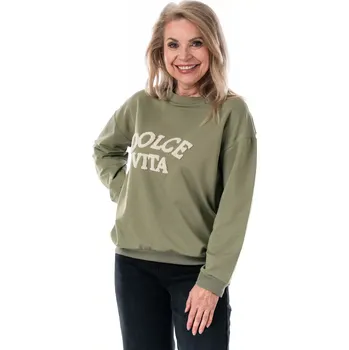 Dámská mikina Dámská mikina BENJI Zelená uni