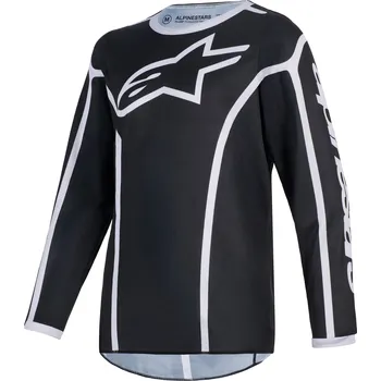 Moto dres Dres fluid apex youth, alpinestars, dětské (černá/šedá, vel. l)