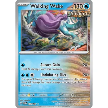 Karetní hra Walking Wake 063/167 - Twilight Masquerade Typ karty: Holo